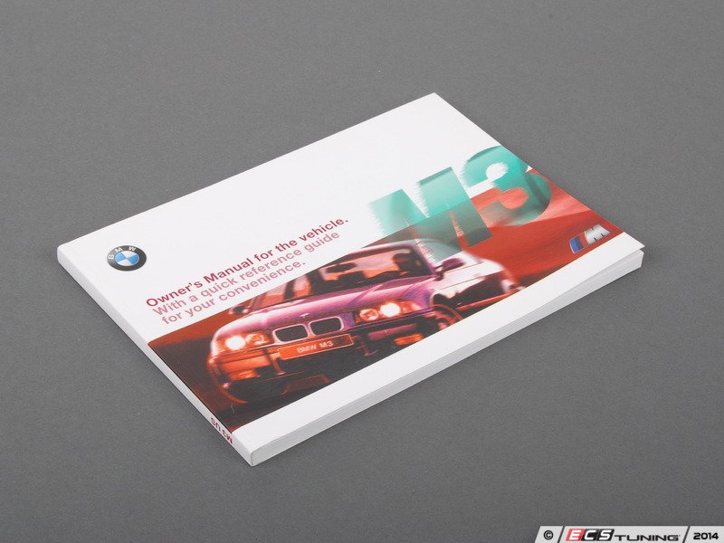 1998 M3 Owners Manual 3 1998 M3 Owners Manual