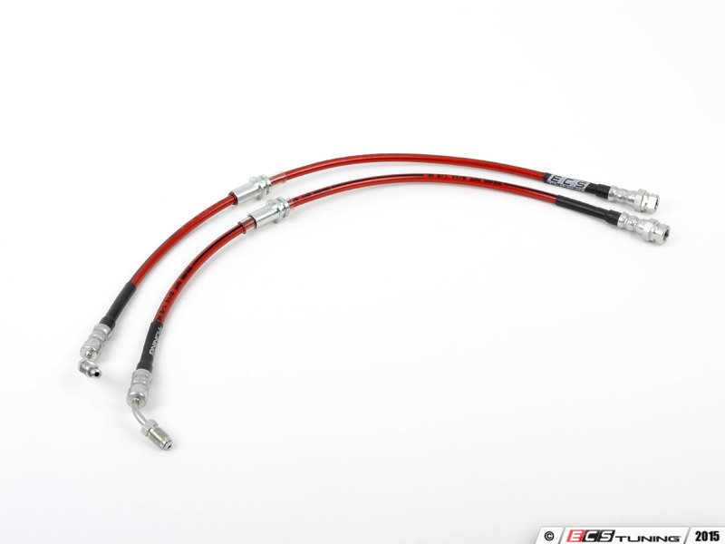 Exact-Fit Stainless Steel Brake Lines - Kit