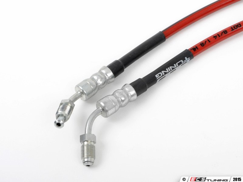 Exact-Fit Stainless Steel Brake Lines - Kit