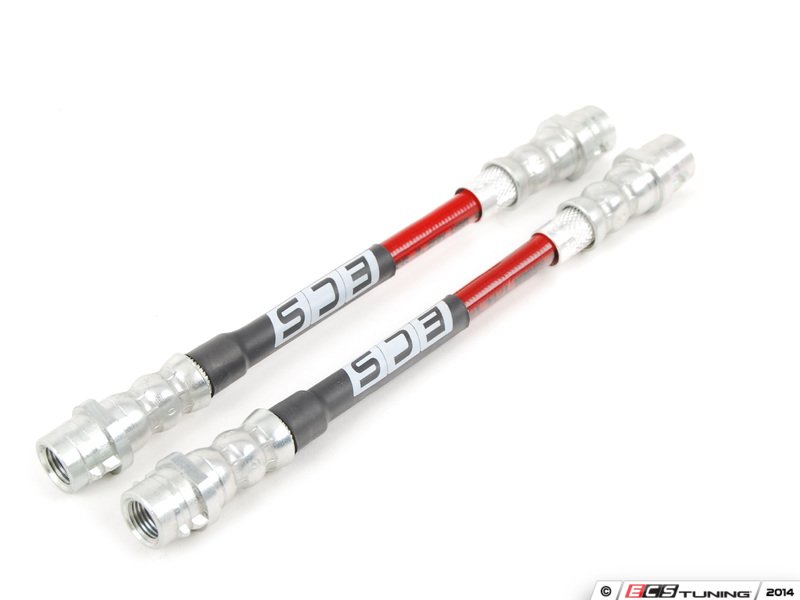 Exact-Fit Stainless Steel Brake Lines - Kit