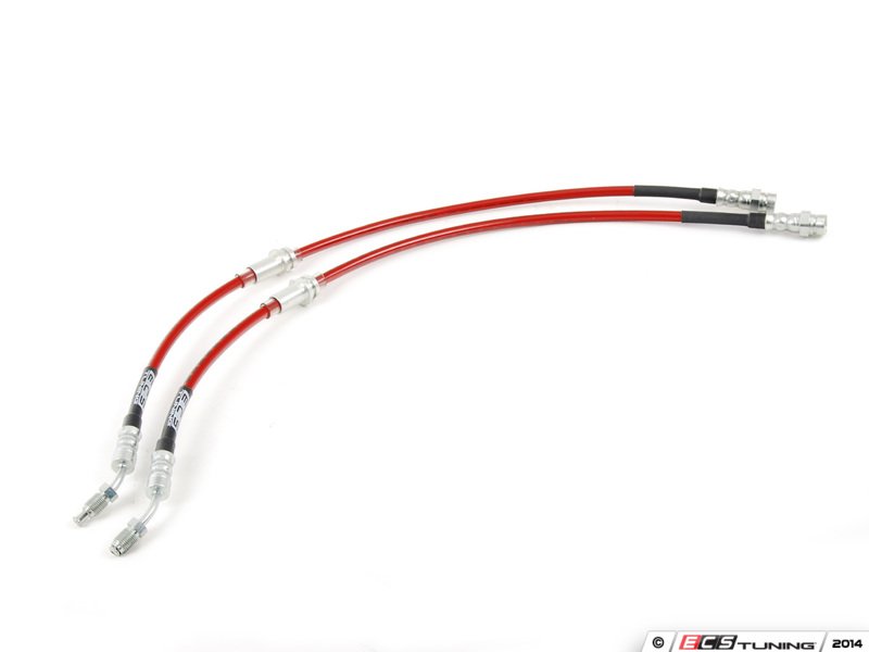 Exact-Fit Stainless Steel Brake Lines - Kit
