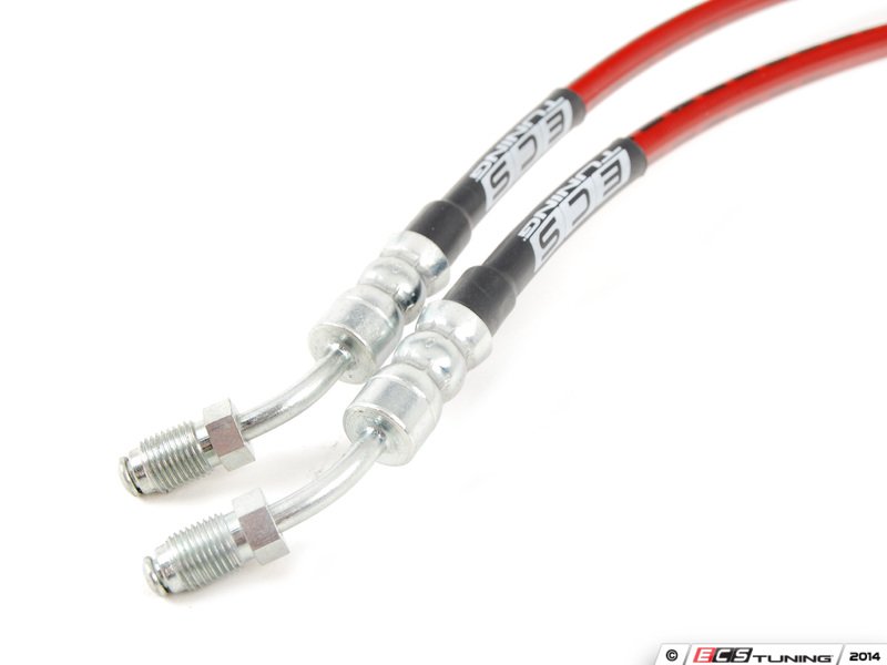 Exact-Fit Stainless Steel Brake Lines - Kit