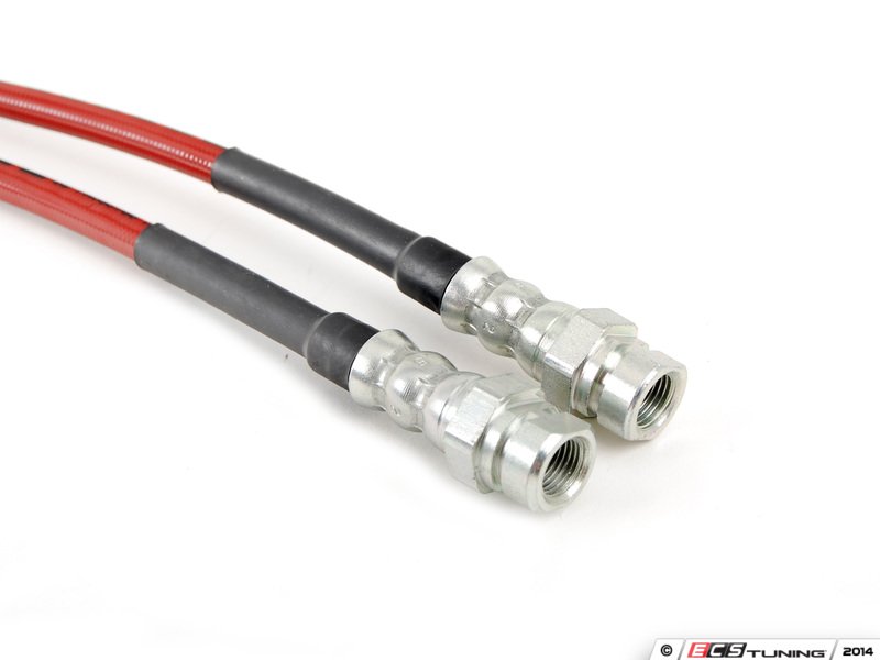 Exact-Fit Stainless Steel Brake Lines - Kit