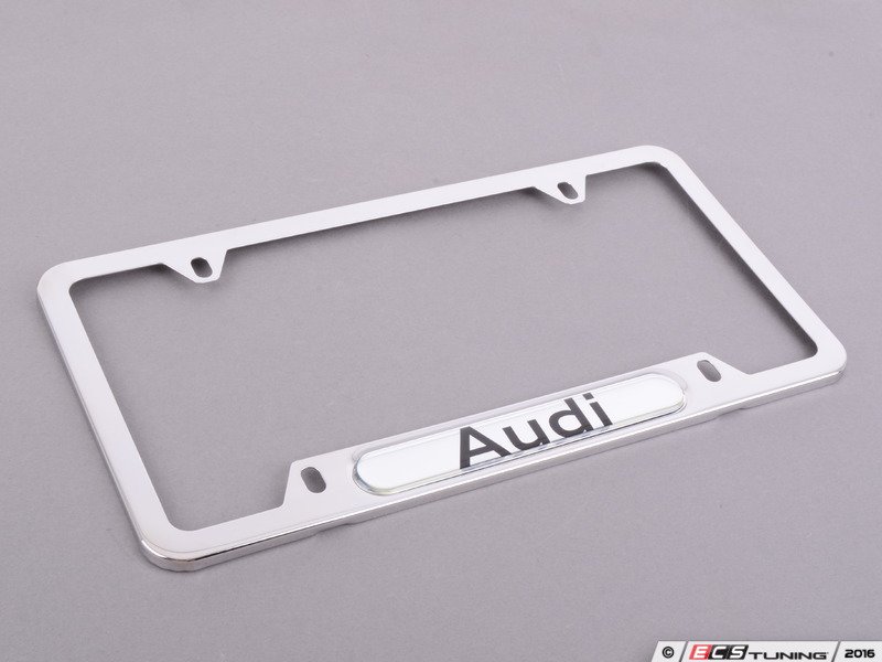 Audi License Plate Frame - Chrome 9 Audi License Plate Frame - Chrome