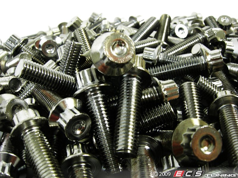 Wheel Bolts for BBS RM 2-Piece Wheels - Chrome (24mm)
