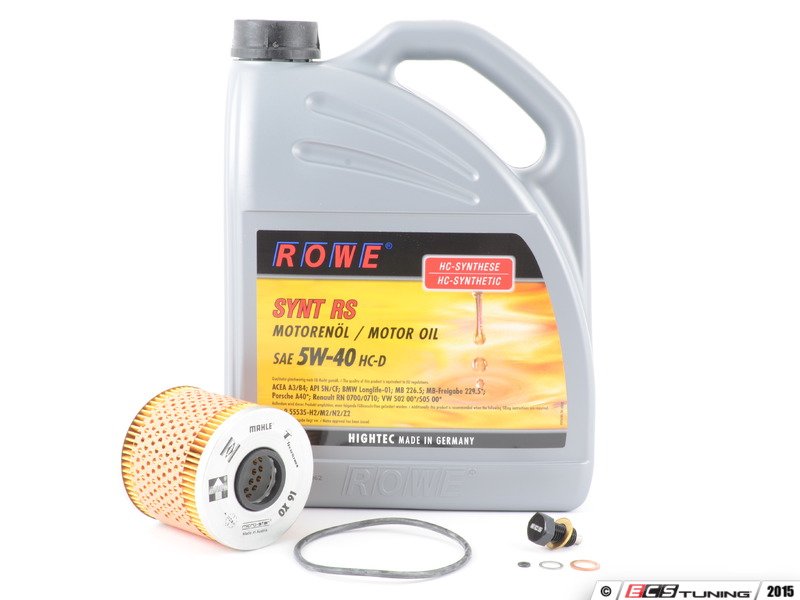 Rowe Inspection I/Oil Change Kit - With ECS Magnetic Oil Drain Plug