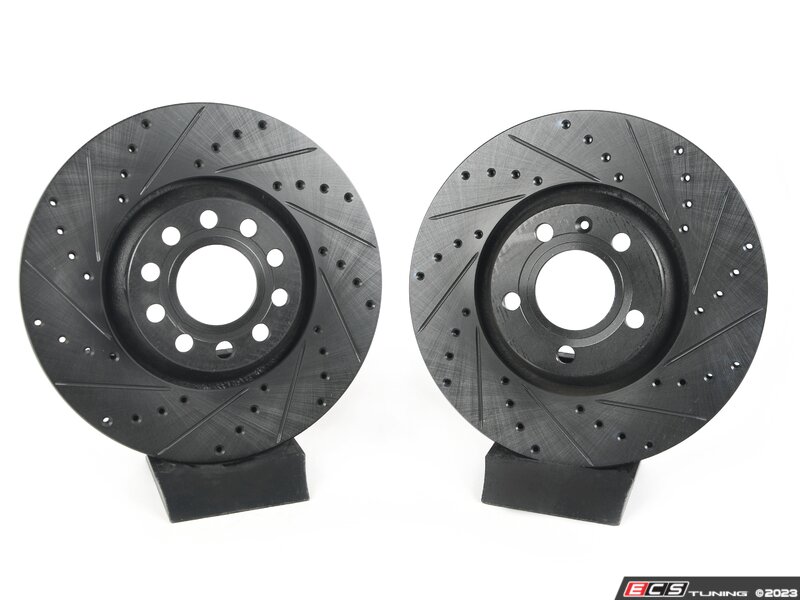 Front Big Brake Kit - stage 1 - ECS V5 Cross Drilled & Slotted Rotors (312x25) 11 Front Big Brake Kit - stage 1 - ECS V5 Cross Drilled & Slotted Rotors (312x25)