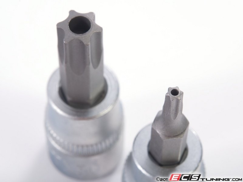 6 Pc. 3/8" Drive Tamper Resistant Torx Socket Set