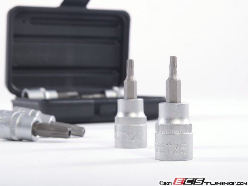 6 Pc. 3/8" Drive Tamper Resistant Torx Socket Set 4 6 Pc. 3/8" Drive Tamper Resistant Torx Socket Set