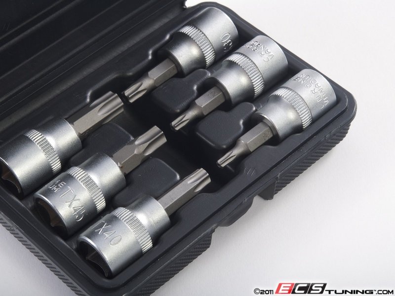 6 Pc. 3/8" Drive Tamper Resistant Torx Socket Set 5 6 Pc. 3/8" Drive Tamper Resistant Torx Socket Set