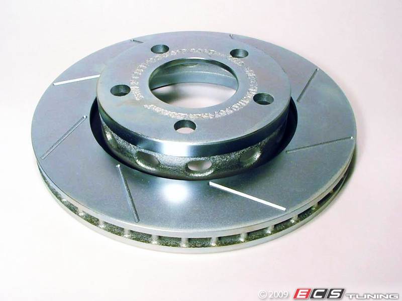 ECS Slotted Rotor - (256x22) - Left Side