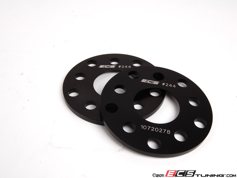 ECS Wheel Spacers - 8mm (Pair)