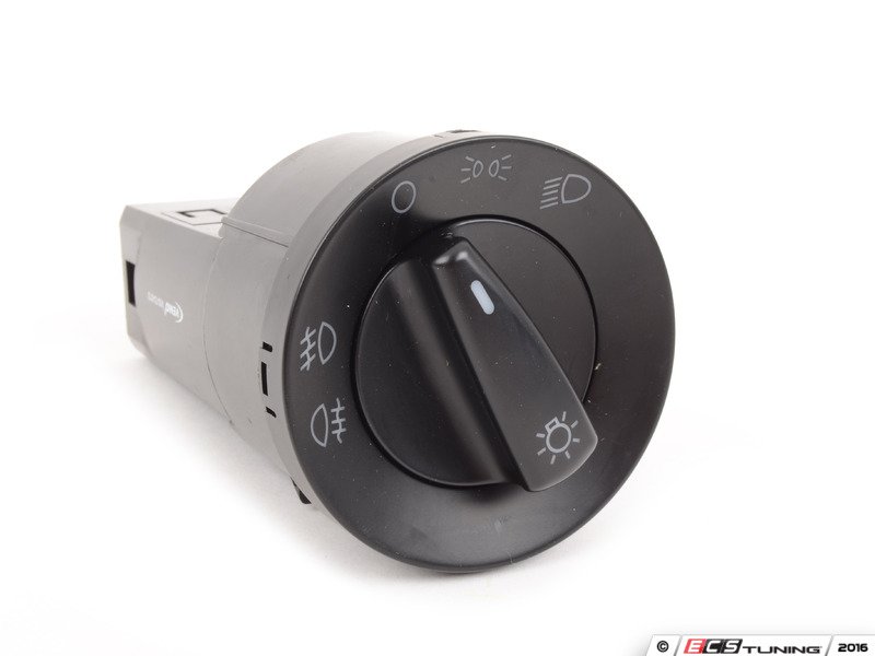 Standard European Headlight Switch - Black