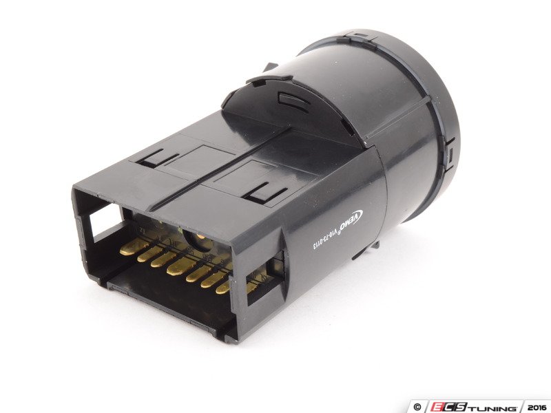 Standard European Headlight Switch - Black