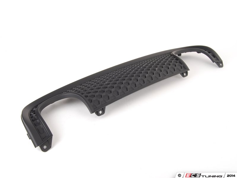 S-Line Rear Valance - Satin Black