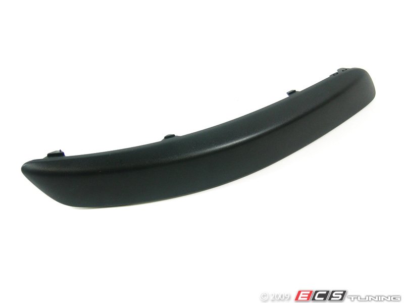 European Textured Rabbit Bumper Moulding - Right